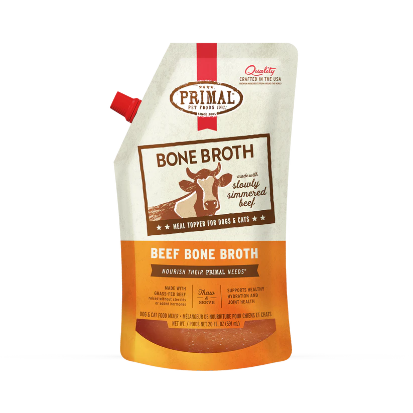 Primal Frozen Beef Bone Broth - 20 fl. oz.