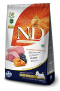 Farmina N&D Pumpkin Lamb & Blueberry Mini Breed Adult Dog Food