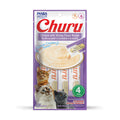 INABA Churu Chicken with Shrimp Recipe Puree Cat Treat - 2.0 oz | (4) 0.5% Tubes